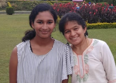 News letter picUma Rani and Thanvi