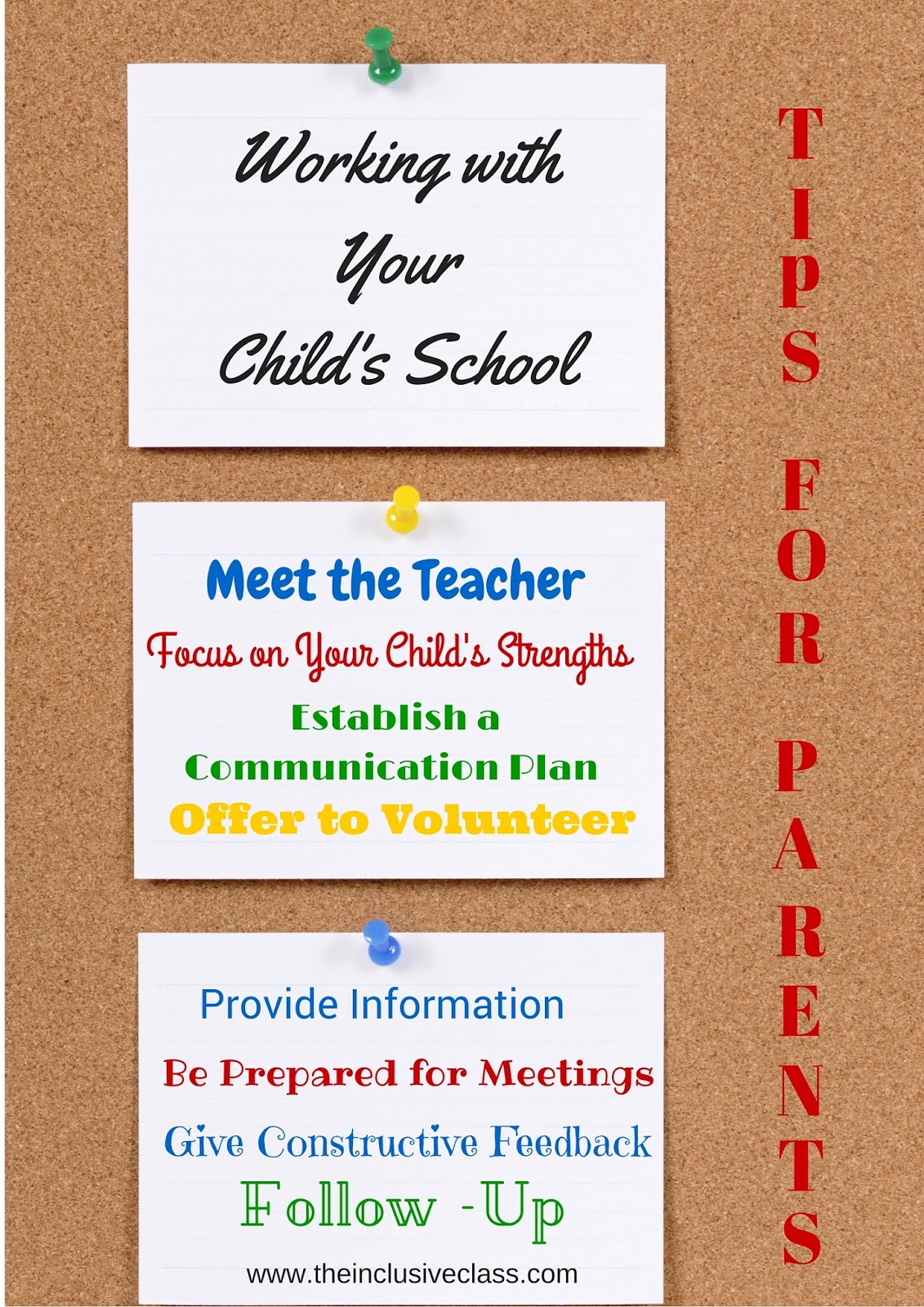 The Inclusive Class : How Parents & Teachers Can Work Together in the Inclusive  Classroom