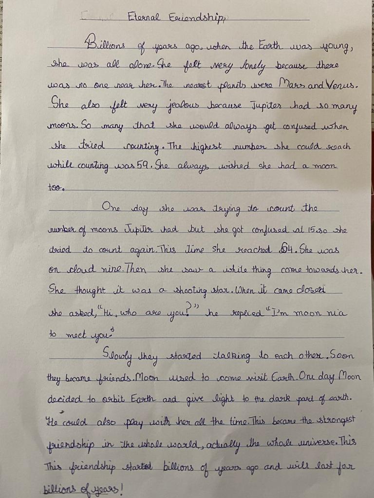 Saanvi Singhal's article